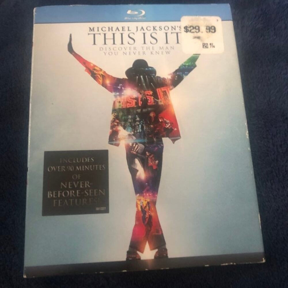 Blu Ray Michael Jackson This is it